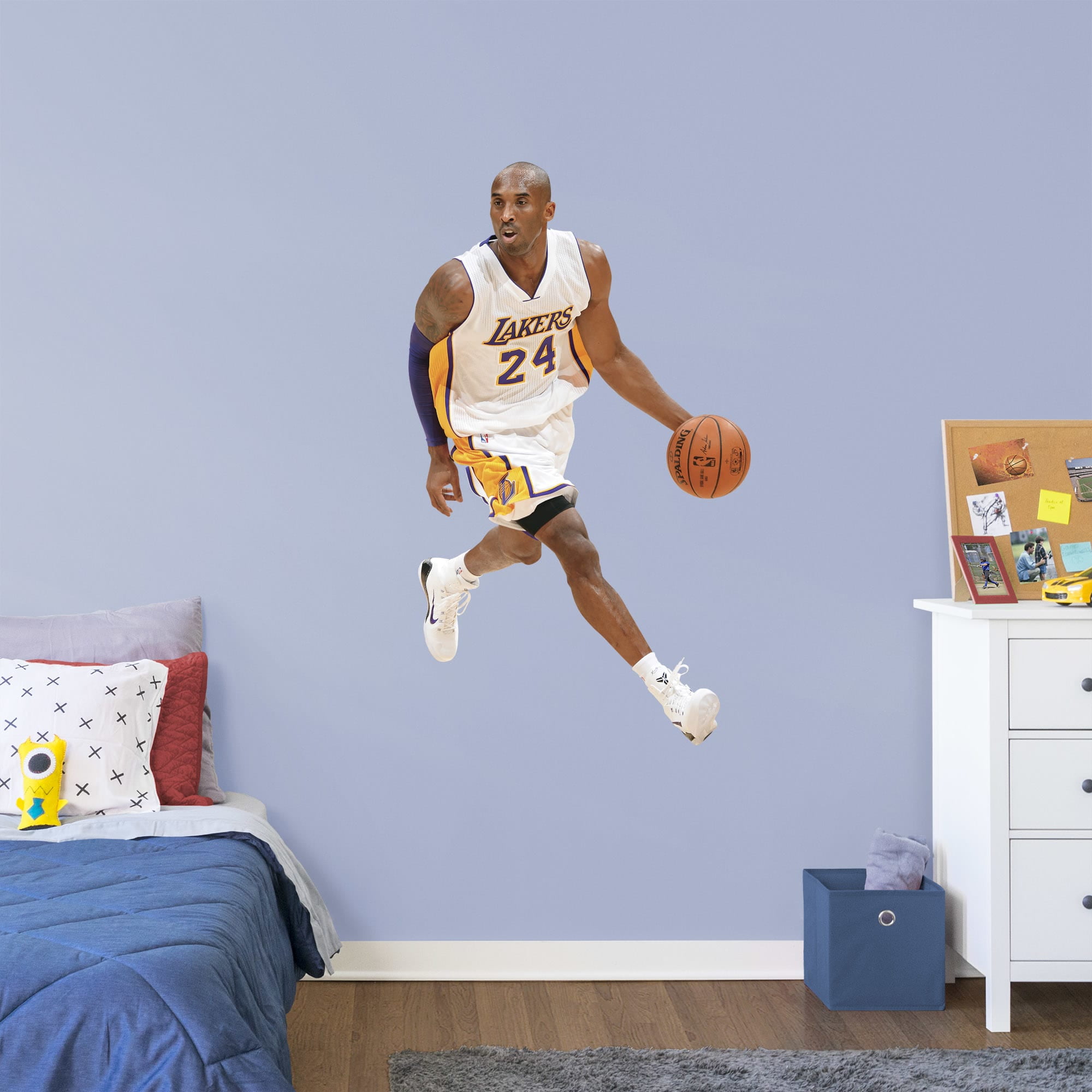 Fathead Kobe Bryant: Away - Giant Officially Licensed NBA Removable Wall  Decal