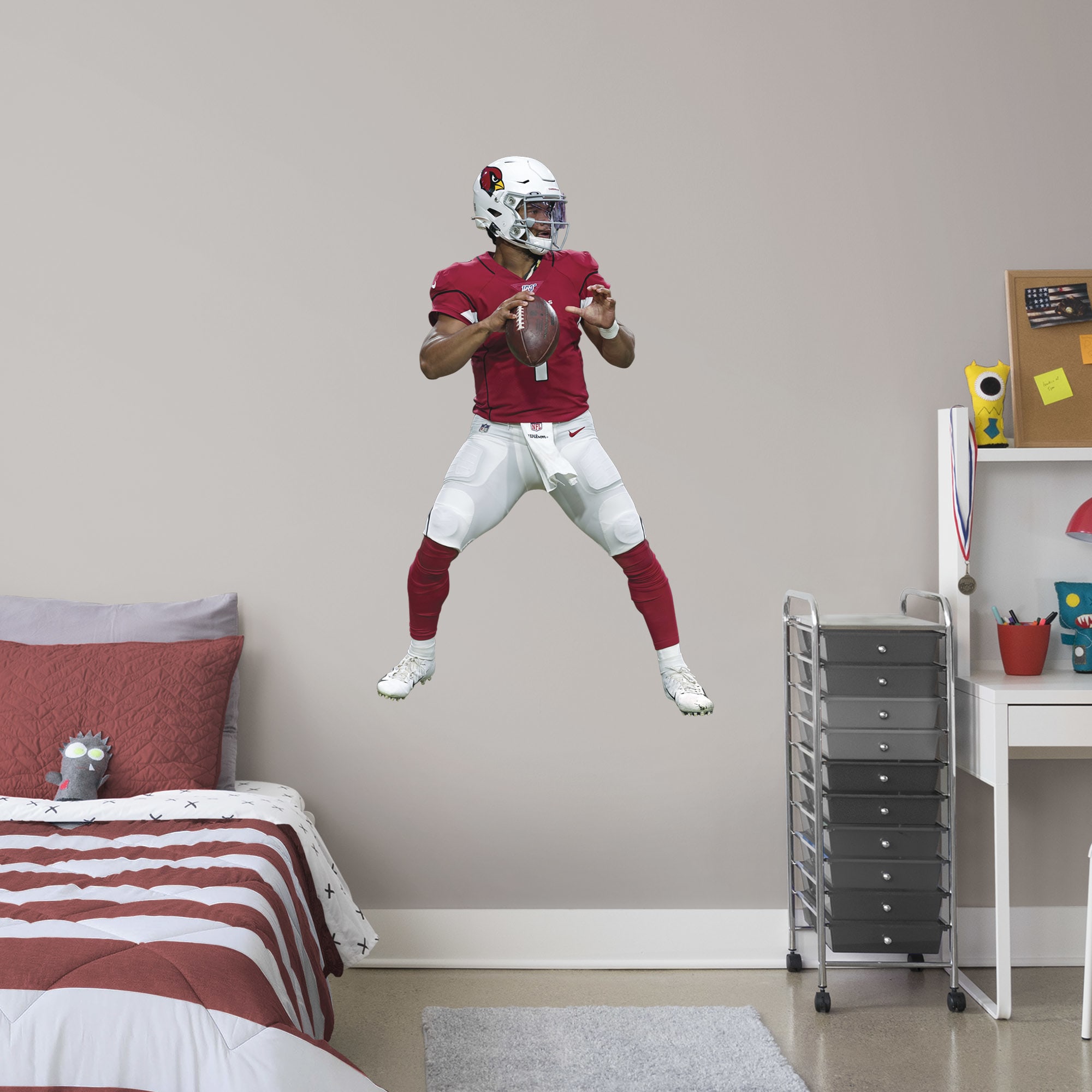 Arizona Cardinals: Kyler Murray 2021 GameStar - NFL Removable Adhesive Wall Decal XL