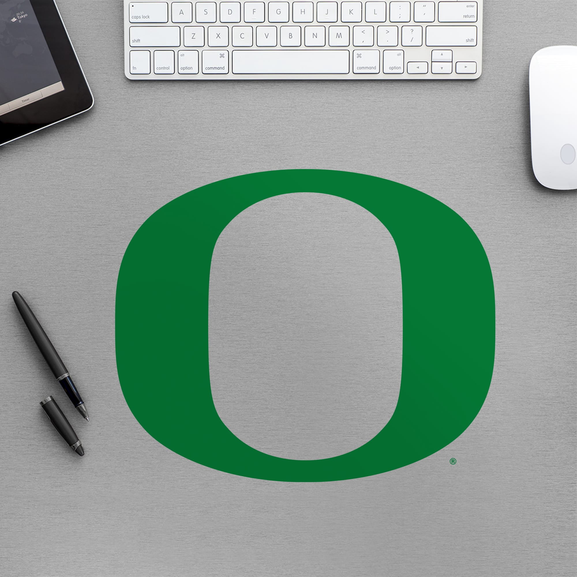 Fathead Oregon Ducks: Logo - Large Officially Licensed Removable Wall Decal