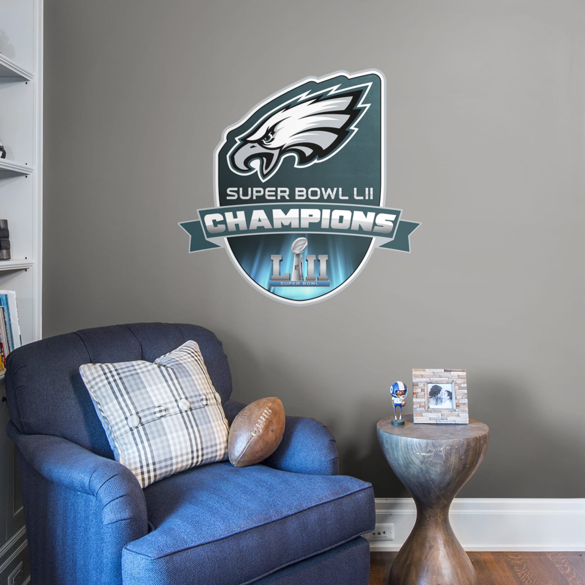 Super Bowl LVII Logo - Officially Licensed NFL Removable Adhesive