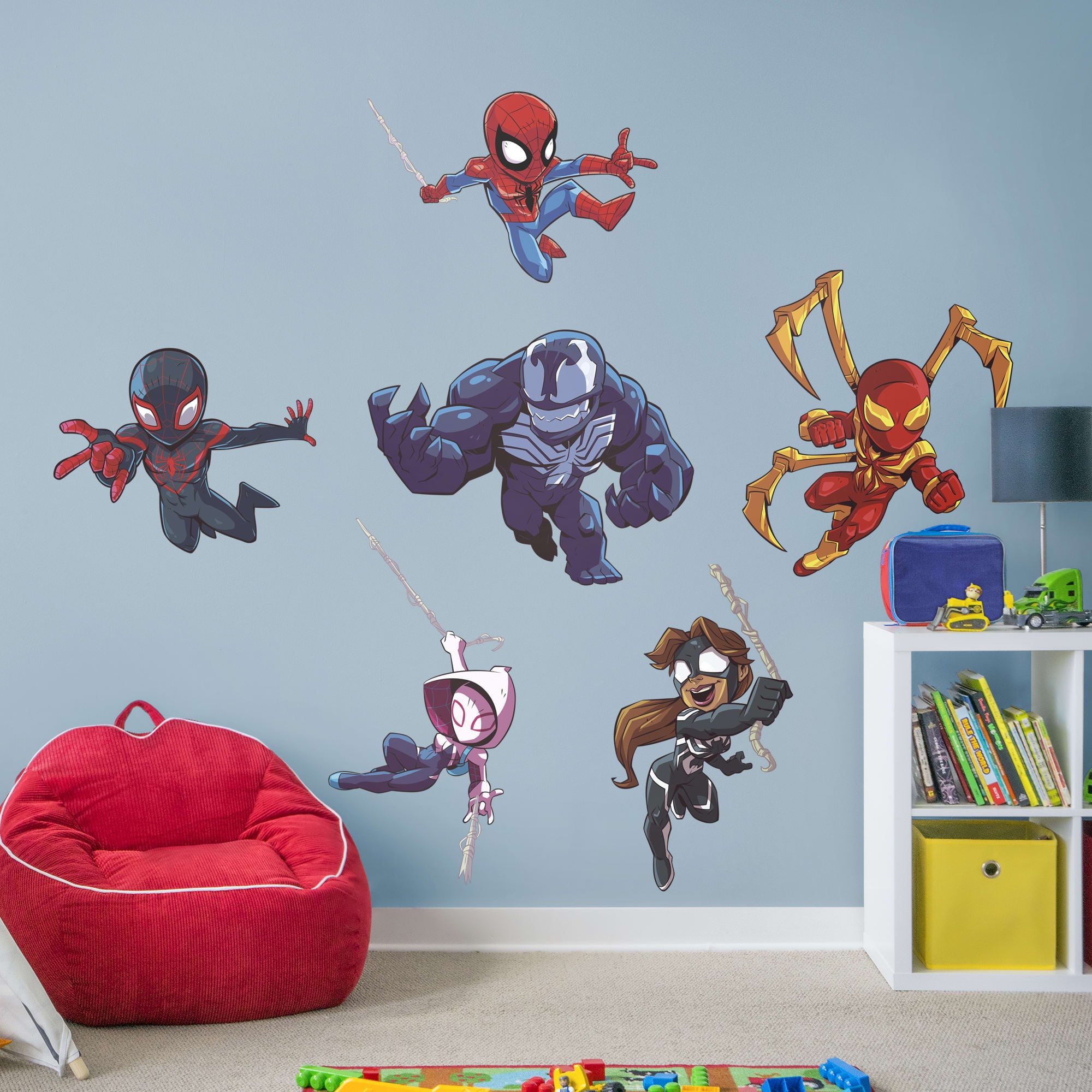 Spider-Man: Comics Badge Mural - Officially Licensed Marvel Removable –  Fathead