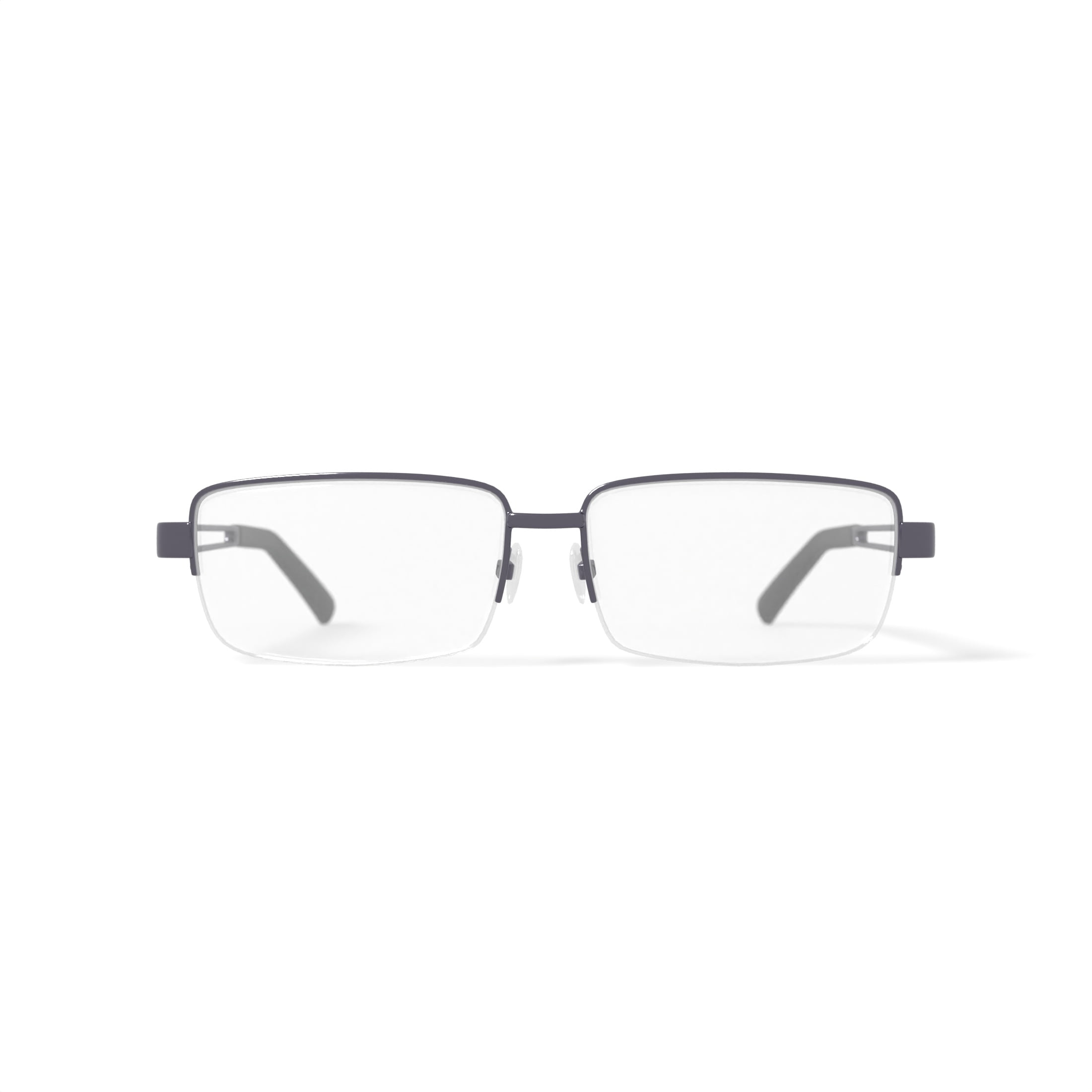 Fatheadz Men's Rectangular Eyeglasses, FH-00187 Flight XL