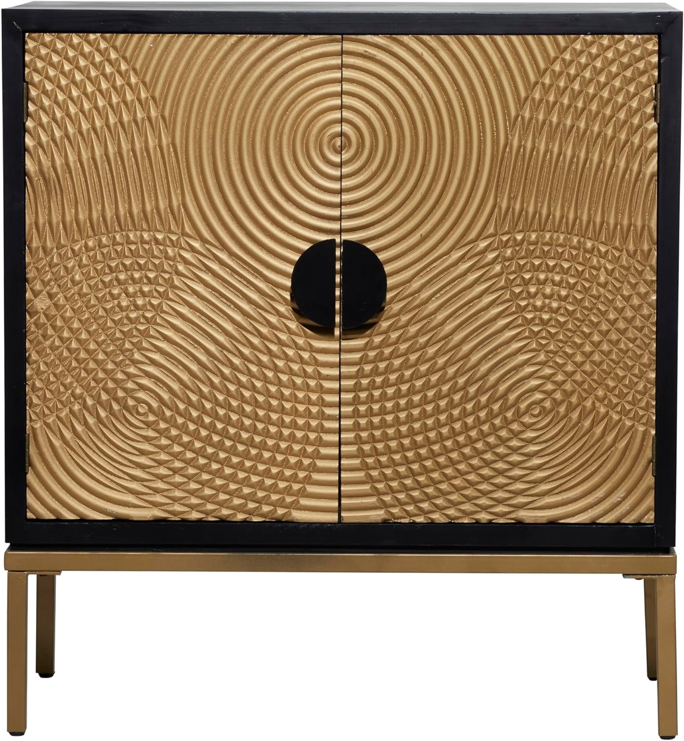 YONG Contemporary Wood Cabinet, LARGE SIZE, Bronze
