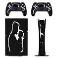 thumbnail image 1 of Father And Daughter, Silhouette PS5/PS5 Slim Digital Disc Skin Sticker For Console And Controller Skins, 1 of 7