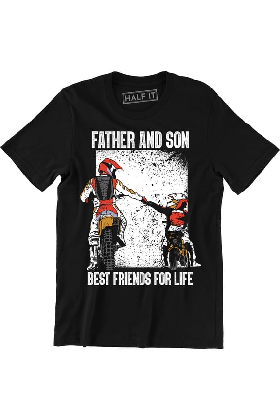 Father And Son Best Friends For Life Fathers Day Men's Tee Shirt