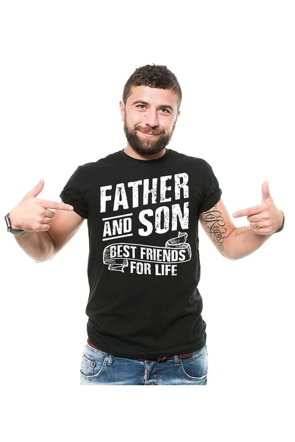 Father And Son Best Friends For Life Shirt Father Shirts Gift From Son Dad Shirt Unisex S-5XL Hot Trending Shirt, Vintage Birthday Gift