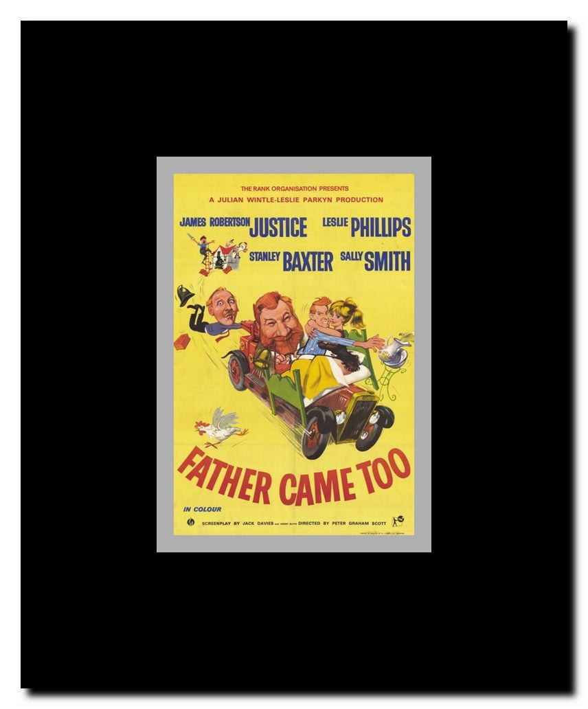 Father Came Too Framed Movie Poster