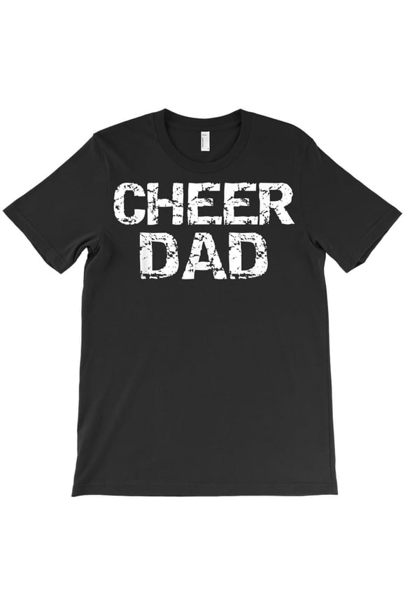 Father Cheerleading Gift From Cheerleader Funny Daughter Cheer Dad - Daily Wear Essential H30462 Unisex T-Shirt, Up to 5XL Available