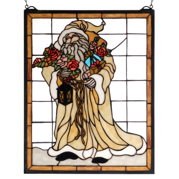 father christmas window