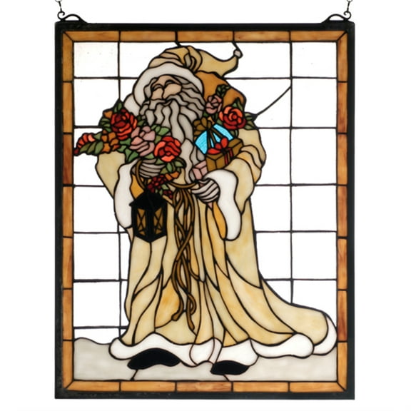 father christmas window