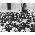 thumbnail image 1 of Father Coughlin (Arrow) Addressing Crowd At Shrine Of The Little Flower. Royal Oak History (24 x 18), 1 of 2