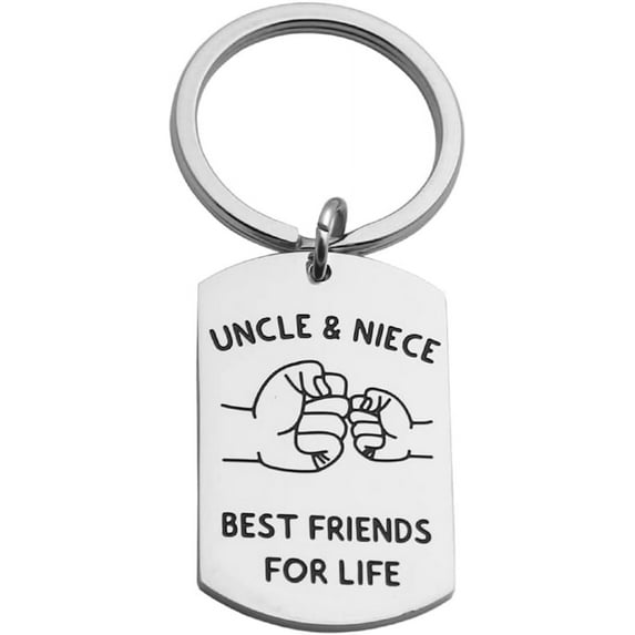 Father Daughter Father Son Best Friends for Life Keychain Fathers Day Gift from Daughter Son Grandpa Keychain Gift