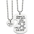 thumbnail image 1 of Father Daughter Necklace Set - Father's Day Gift Jewelry Necklace Set, 1 of 6