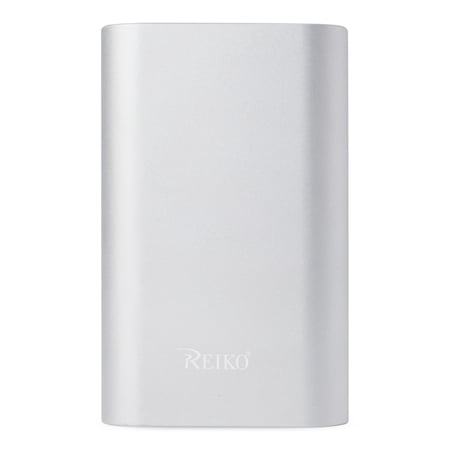 Father\' Day Electronic 2a5v 6800mah Universal pwr bankWith Micro Cable And Dural Output Port In Silver