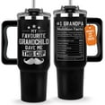 thumbnail image 1 of Father Day Gifts for Grandpa, My Favorite GrandChild Gave Me This Cup Tumbler 40Oz - Grandpa Birthday Gifts from Grandkids, Granddaughter, Grandson - Grandfather Mug, Present for Granddad, 1 of 6