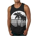 thumbnail image 1 of Father Day Sale Deals!YANHAIGONG Mens Breathable Tank Top,Mens Graphic Tank Tops Beach 3d Print Tank Top,Summer Casual Novelty Gym Workout Bodybuilding Sleeveless Round Neck Hawaii Tank Tops, 1 of 4