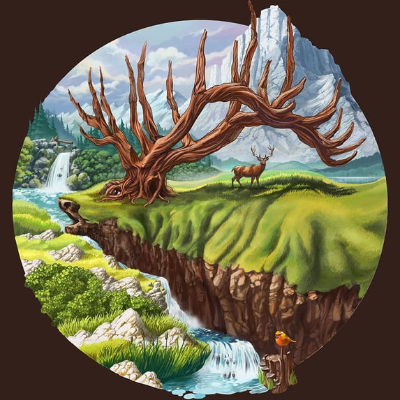 Father Deer Poster Print - Aliraza Cakir (24 x 24) - Walmart.com