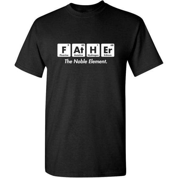 Father Element for Dad Funny Gift for Dad T-Shirt L Black3