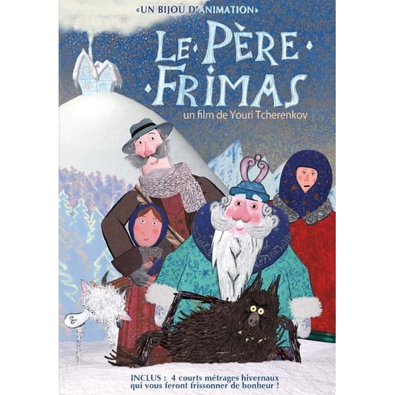 Father Frismas & 4 Short Films ( Le P re Frimas / Bonhommes / Le Bonhomme de Neige / L'hiver arrive! / Adieu l'hiver ) ( Father Frismas / Snowmen / The S [ NON-USA FORMAT, PAL, Reg.0 Import - Fran