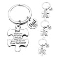 thumbnail image 1 of Father Gifts for Men - 4PCS Father Keychain Father Appreciation Gifts, Thank You Gifts for Father, Birthday Valentine's Day Christmas Gifts for Father, 1 of 3