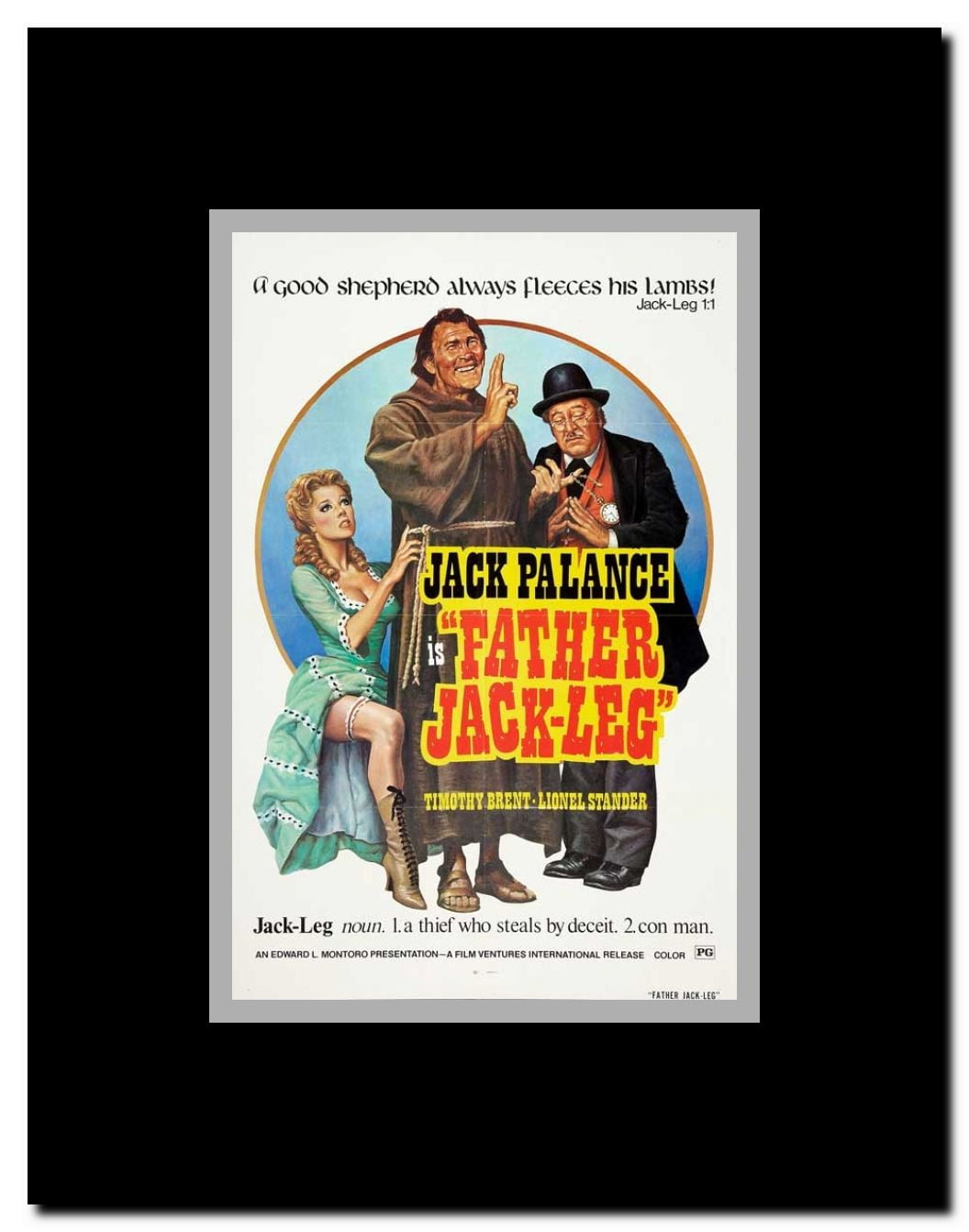 Father Jackleg Framed Movie Poster