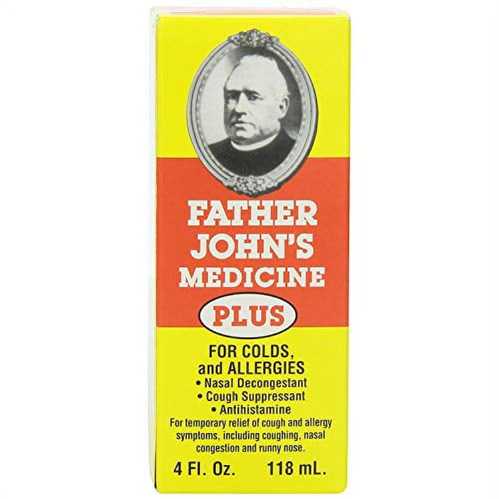 Father Johns Cough Medicine Plus, 4 oz, 6 Pack