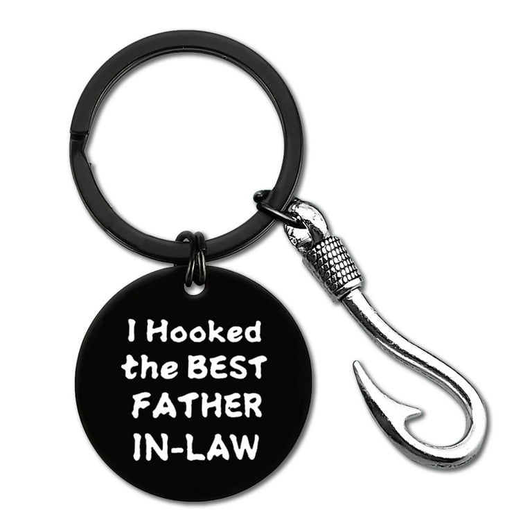 Father in Law Gift Wedding Gift for Father of Groom Bride I Hooked