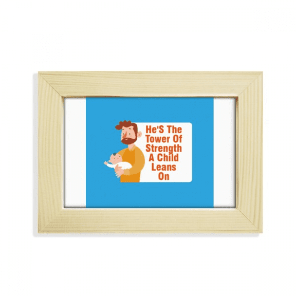 Father Love Great Lighthouse Desktop Decorate Photo Frame Picture Art Painting 5x7 inch