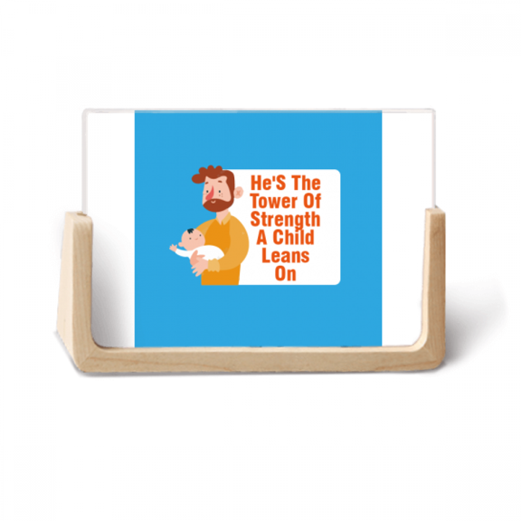 Father Love Great Lighthouse Photo Wooden Photo Frame Tabletop Display