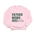 thumbnail image 1 of Father Mows Best Funny Lawn Care Dad Jokes Yard Work Sweatshirt, for men & women, up to size 5XL, 1 of 3