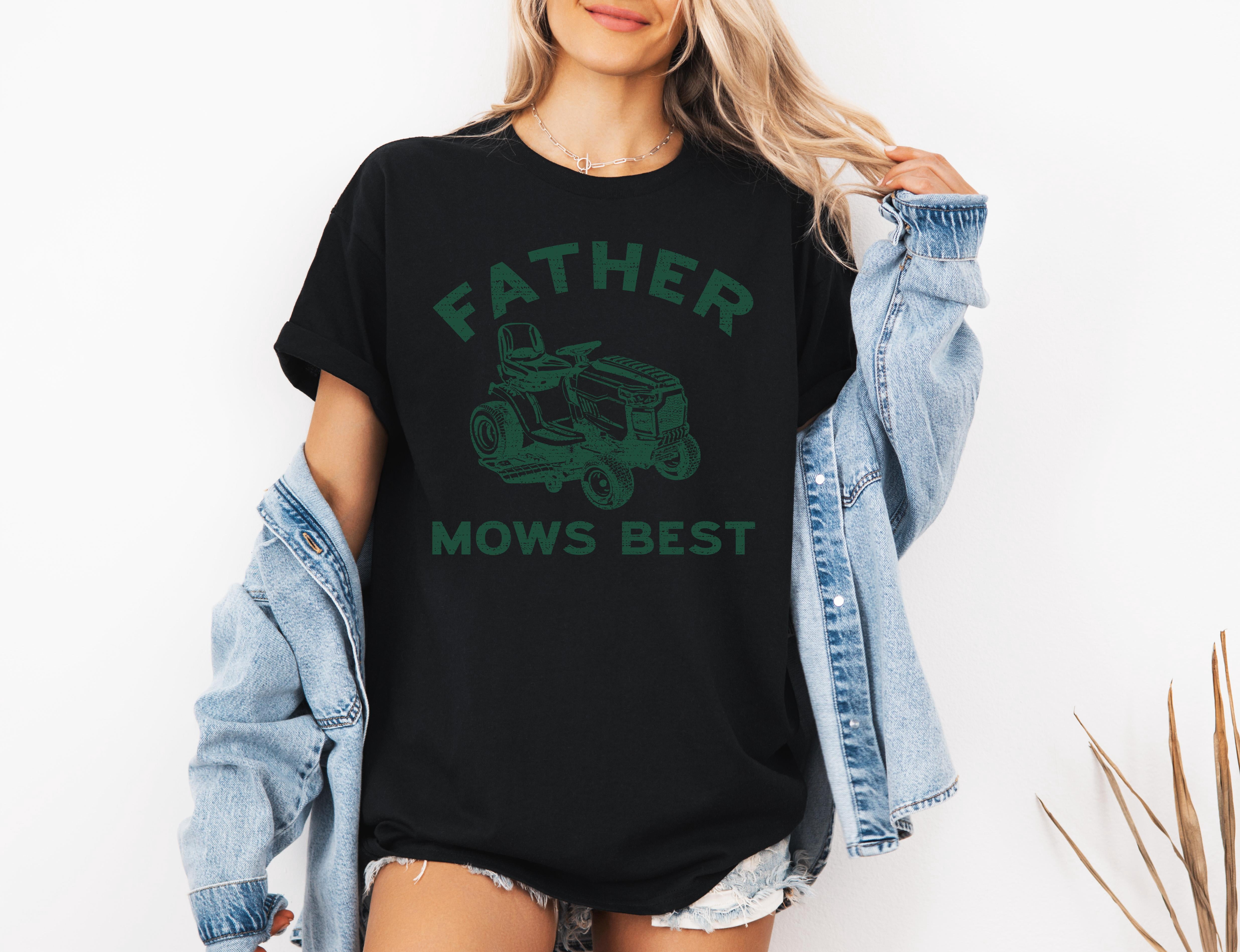 Casquette Vintage Father Mows Best - Blague 'Papa Tond La Pelouse', Cadeau Humoristique