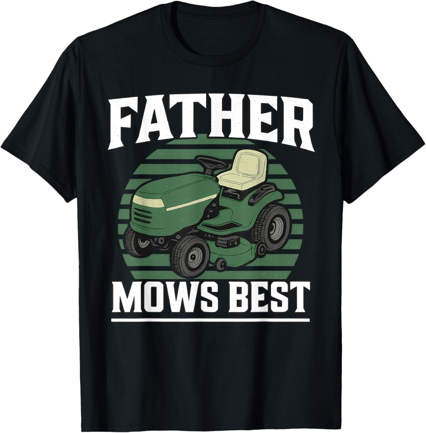 Chipmunk On Lawn Mower Funny Father's Day Card - Recycled Paper Greeting Card