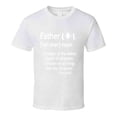 thumbnail image 1 of Father Noun Novelty Tee Super Hero Teacher Coach Dad Shirt A Great Gift T Shirt, 1 of 1