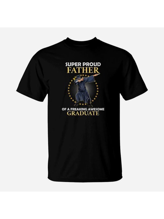 Father Of Freaking Awesome Graduate Dabbing Senior Class Premium TShirt