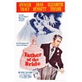 thumbnail image 1 of Father Of The Bride Us Poster Art Top From Left: Elizabeth Taylor Don Taylor Bottom: Spencer Tracy 1950. Movie Poster Masterprint (24 x 36), 1 of 1