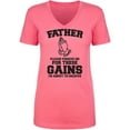 thumbnail image 1 of Father Please Forgive Me Womens V-Neck T-Shirt, 1 of 2