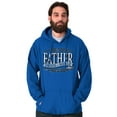thumbnail image 1 of Father Proud and Noble Awesome Dad Hoodie Hooded Sweatshirt Men Brisco Brands S, 1 of 6