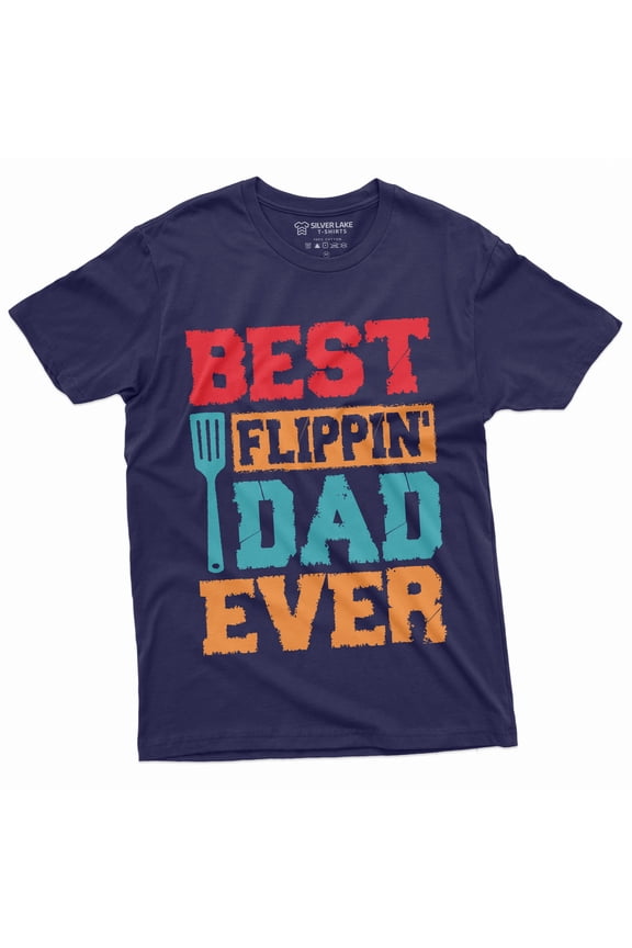 Father'S Day Dad Bbq Grilling Tee Shirt Daddy Father 4Th Of July Birthday Cook Gift Funny Tee Shirt (Xx-Large Navy Blue)