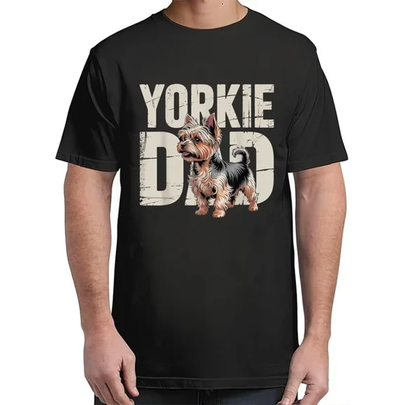 Father'S Day Dog Lover Yorkshire Terrier Dog Dad Unisex S-5Xl T-Shirt