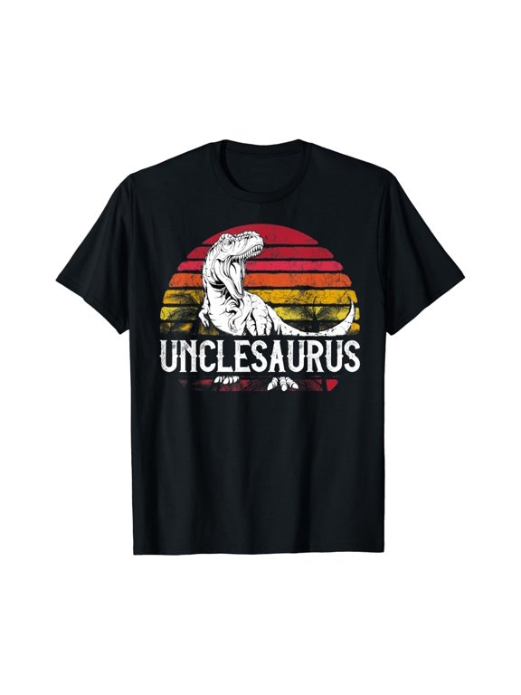 Father'S Day Gift For Men Unclesaurus Uncle Saurus T Rex T-Shirt Unisex S-5XL Hot Trending Shirt, Vintage Birthday Gift