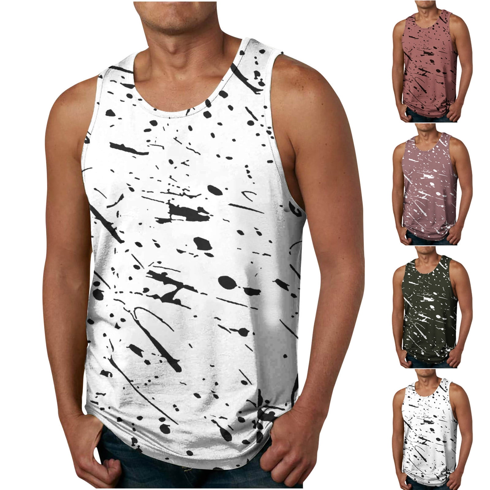 Tank top adult  Black / T1D t-shirt with pockets