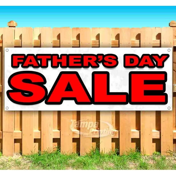 Father'S Day Sale 13 oz Vinyl Banner With Metal Grommets