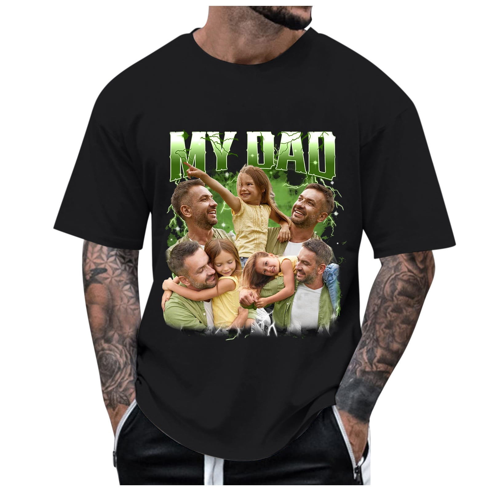 Father'S Day TShirt Custom Tee Regular Fit Personalized TShirts with — free download