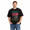 thumbnail image 1 of Father Son Best Team Father Son Matching Shirts 100% Cotton Family Graphic T-Shirt Set Soft Breathable Short Sleeve Crewneck Casual Comfortable Dad and Kids Everyday Wear Gift, 1 of 7
