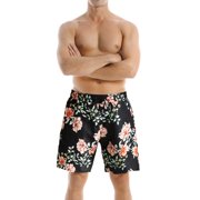 JXZOM Father Son Matching Swim Trunks Hawaii Beachwear Shorts Swimwear Daddy and Me Swimming Pants Family Bathing Suit