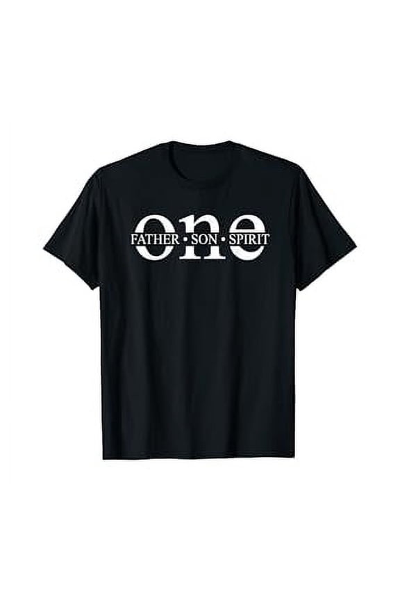 Father, Son, Spirit, One God Blessed Holy Trinity T-Shirt