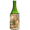 thumbnail image 1 of Father & Son Yellow Labrador Wine Bottle Can cooler Hugger, 1 of 1