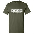 thumbnail image 1 of Father The Noble Element I Love My Dad Novelty Humor Graphic Tees Gift For Pops Mens Fathers Day Xmas Birthday Holiday Funny Sarcastic T Shirt, 1 of 5
