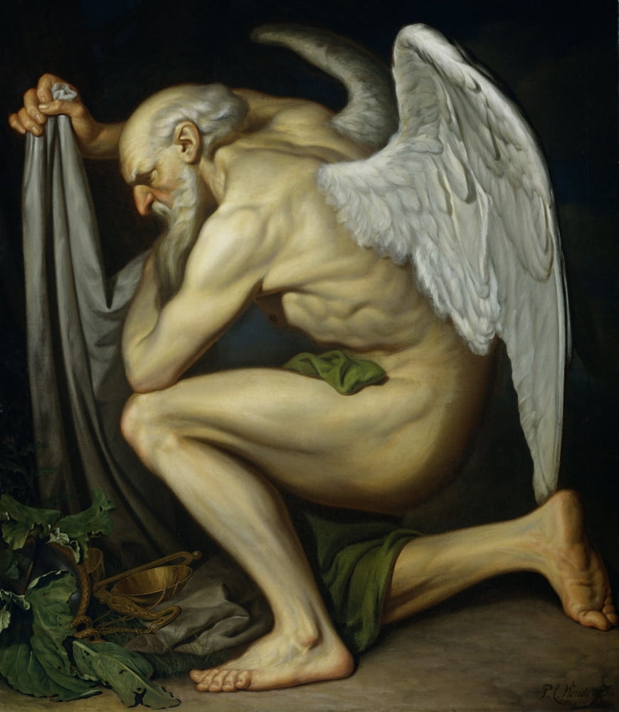 Father Time Canvas Art - (24 x 36)