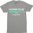 thumbnail image 1 of Father To Be Printed Expecting Baby Loading Funny Gift Idea Mens Dad Top Tee Shirt, 1 of 4